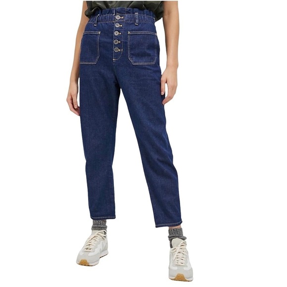 Pilcro and the Letterpress Denim - Pilcro and The Letterpress Women’s Ultra High Rise Button Fly Slim Jeans Size 29